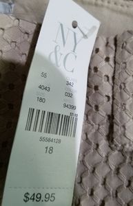 Khaki New York and Company shorts